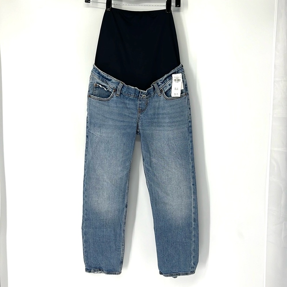 Abercrombie & Fitch maternity ankle straight jeans 26 short